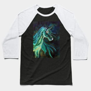 Unicorn Ghost Baseball T-Shirt